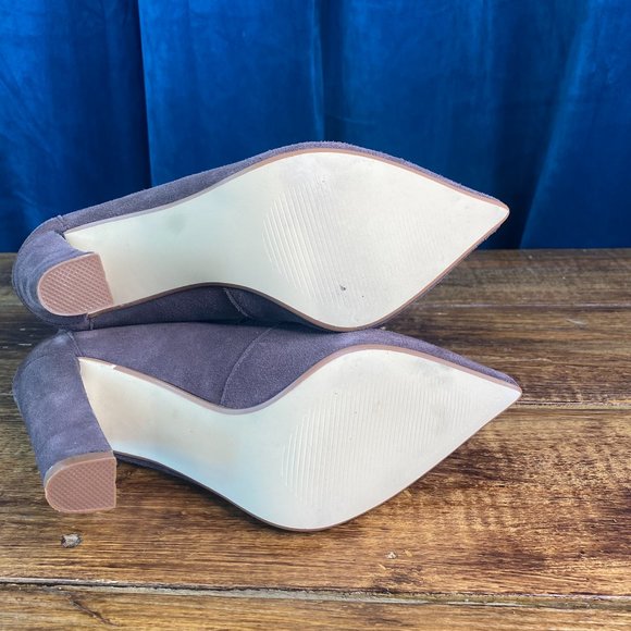 Steve Madden Cardii Suede Bootie Heels - Picture 9 of 11